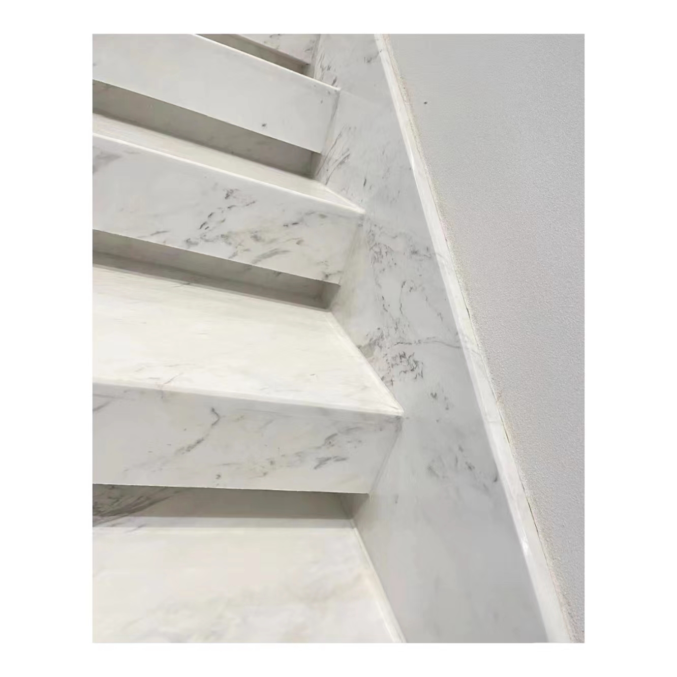 Modern Style White Marble Acrylic Artificial Stone Quartz Stone Artificial Stone Sheets Villa Silver Travertine Tile Dolomite