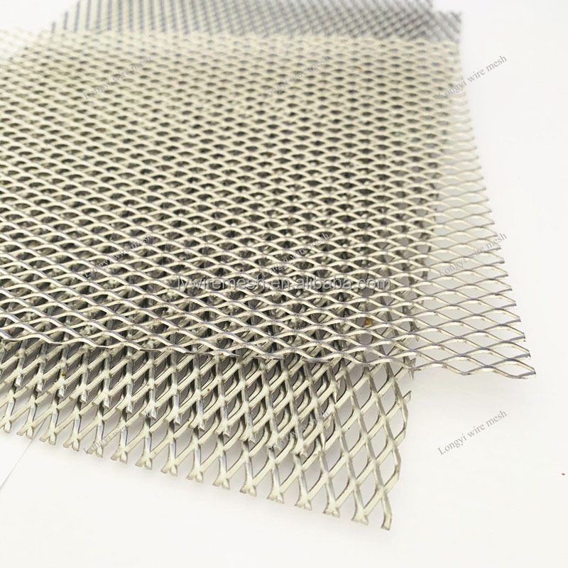 Al mesh 20x30cm sheet 2x3mm hole reinforce holes Aluminium mesh