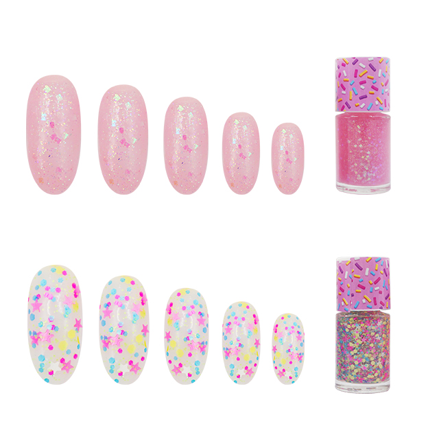 Water based beauty cosmetics non toxic pealable kids nail polish
