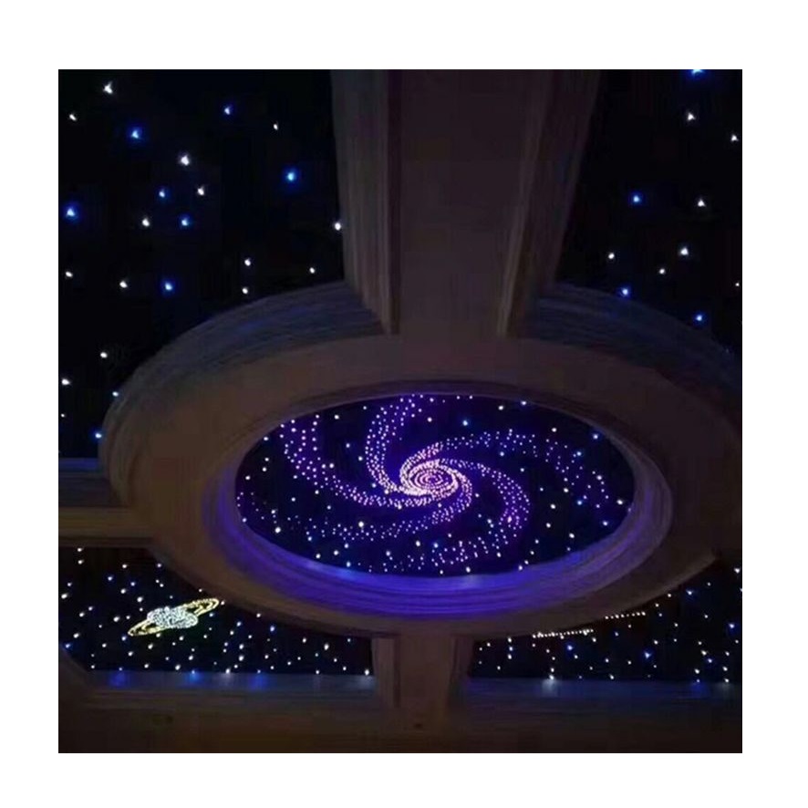 Customized Star Ceiling Panel Fiber Optic Light for Home Cinema