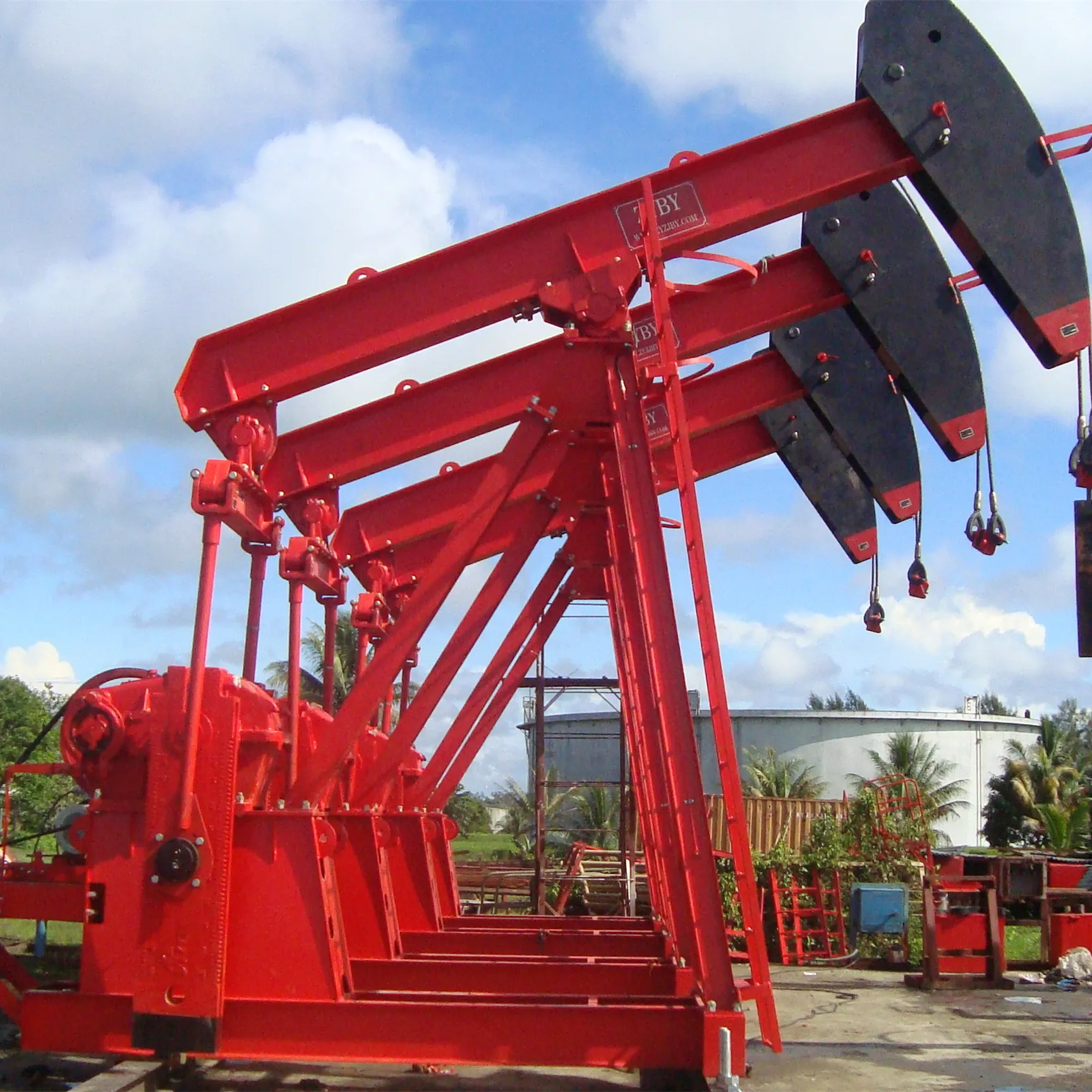 ZYZJ API 11E Oilfield equipment crank balanced pumping units for oil production