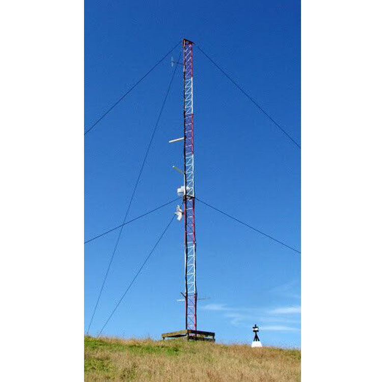 30 м 60 м из оцинкованной стали Tubular мачта Ветер башня