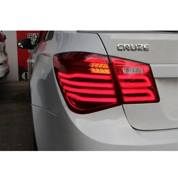 Автомобильный Стайлинг для Chevrolet Cruze 2009-2013, задние фонари, светодиодная задняя фара, крышка багажника, drl + сигнал + тормоз + задний фонарь