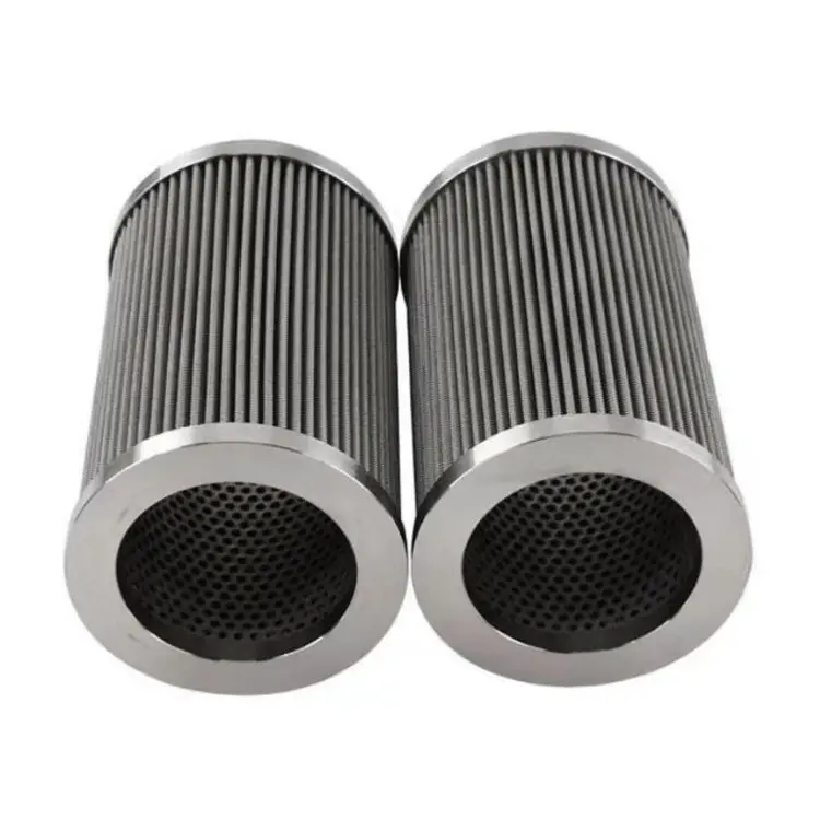 Replacement to hydraulic oil filter 100 Micron stainless steel mesh candle Filter high pressure pipeline oil filter element