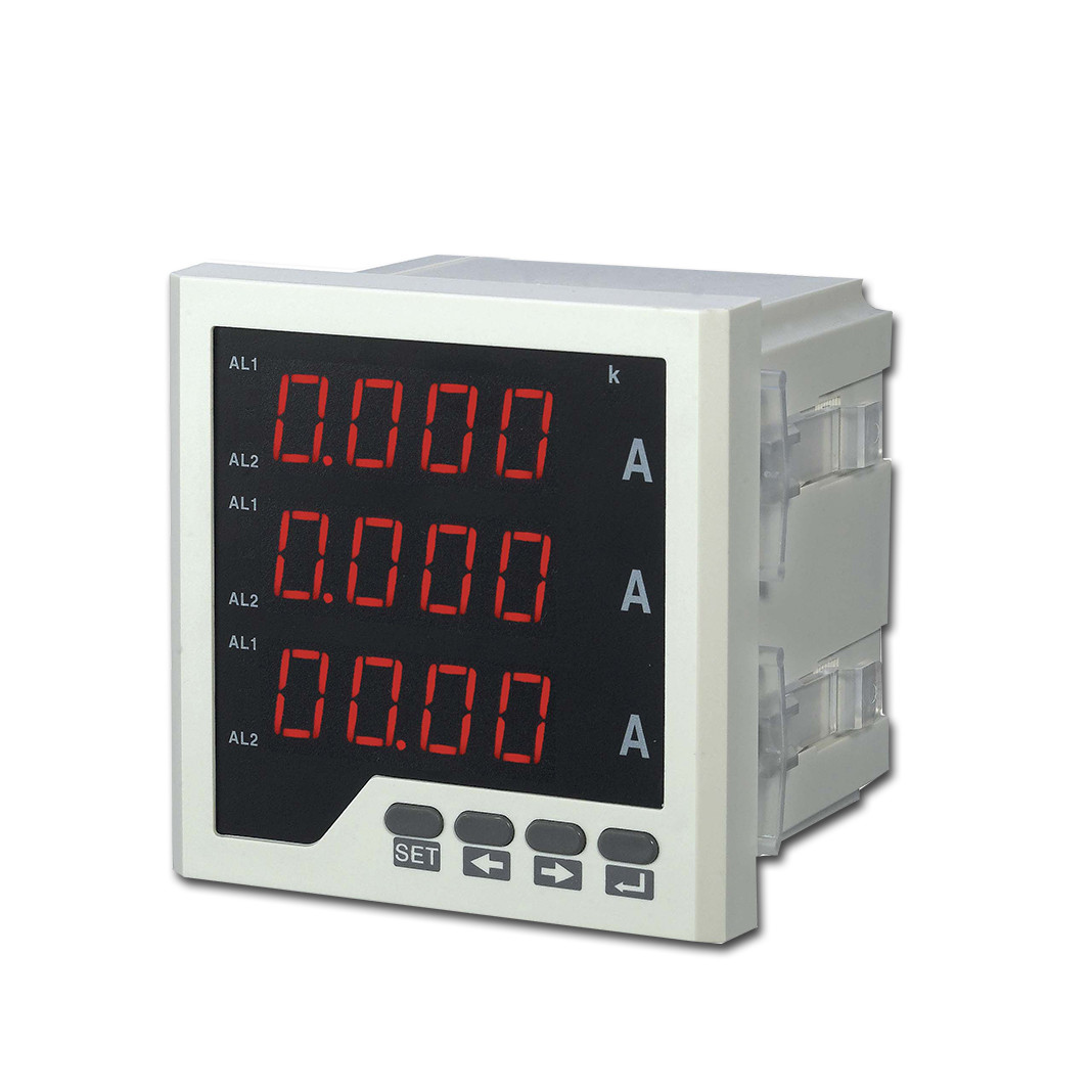 Сделано в Китае 96*96 мм Цифровой трехфазный Ameter электрические LED дисплей Micro измеритель величины тока RH-3AA33