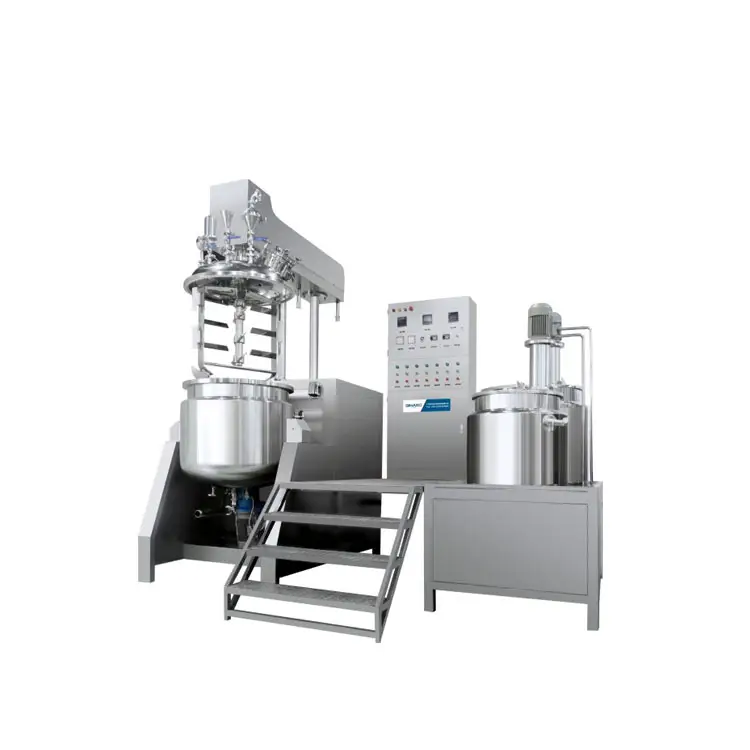 Mixing Machine Professional Body Cream Production Line Multifunctional Daily Cosmetic Product Making Equipment Emulsifier Mixing Machine