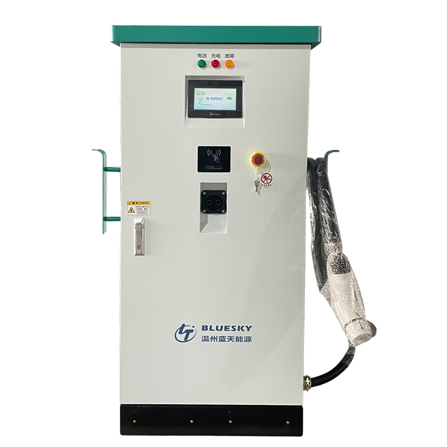 120kw GB/T DC EV charging Single connector EVSE electric car charger
