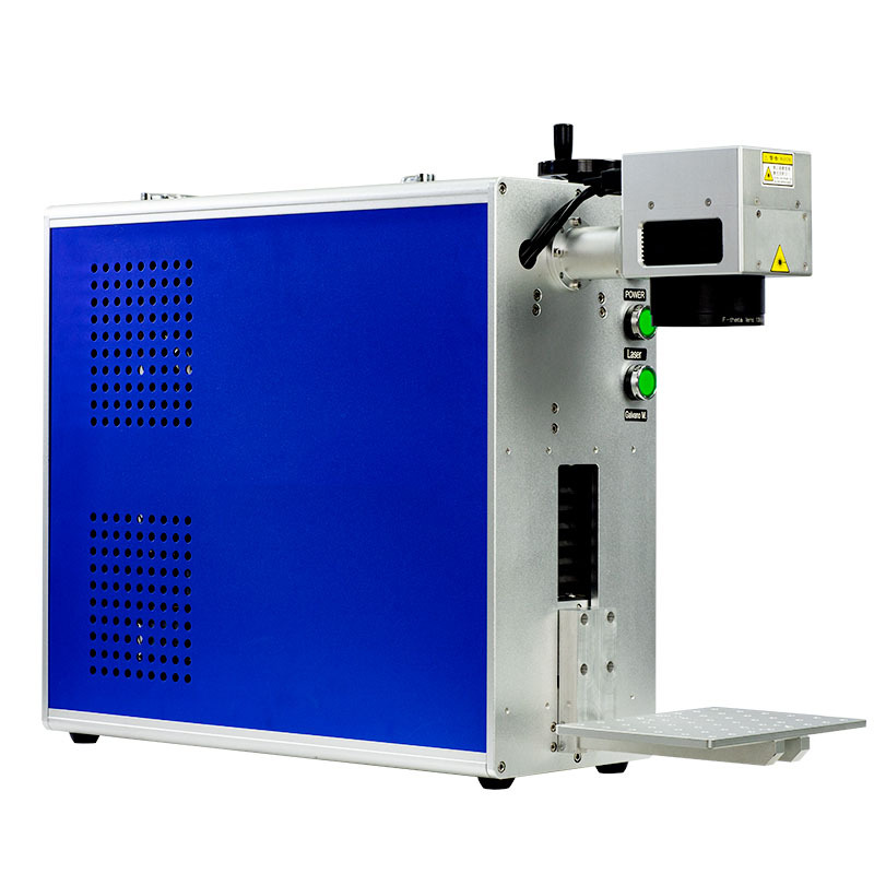 Desktop 30W Mini Fiber Laser Marking Machines For Metal Aluminium Lazer Cnc Gun For Metal Accessories Metal Portable In One