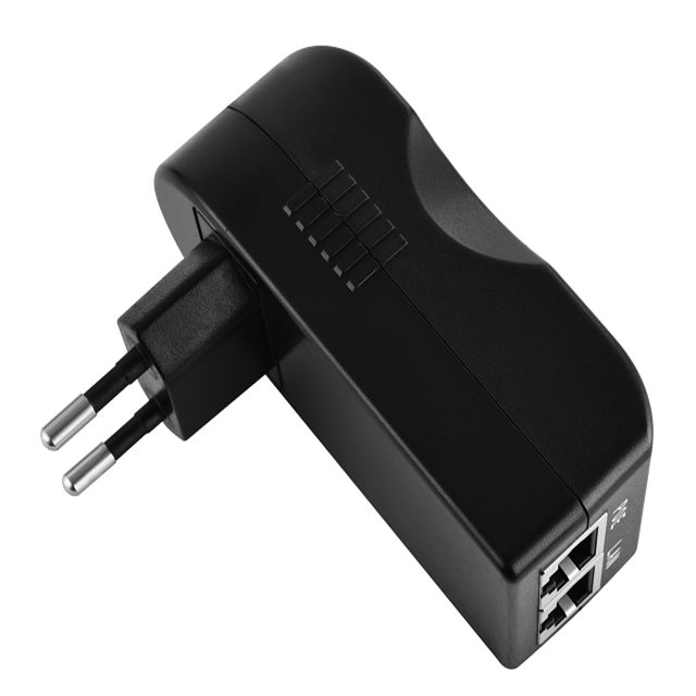 Гигабитный адаптер 24 В 1 а POE блок питания LAN Ethernet 24 в 1 А Импульсный адаптер питания штепсельная вилка европейского стандарта