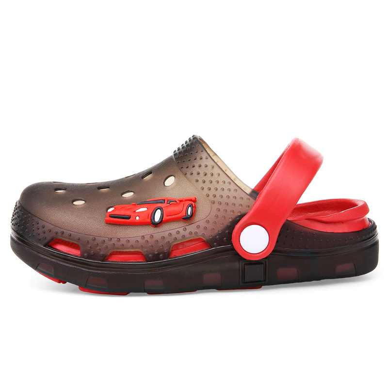 CL9009 New model cute summer beach sandal child kids children boy girl lighted sandals lights baby clog led sandal led clogs
