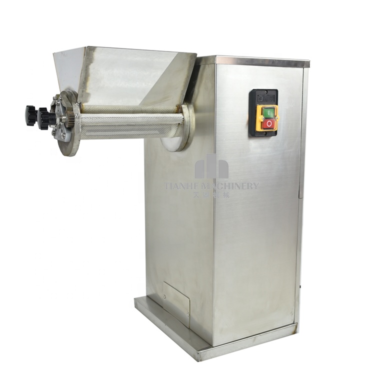 New design YK60 granulator used to granulate the mixed powder into granule
