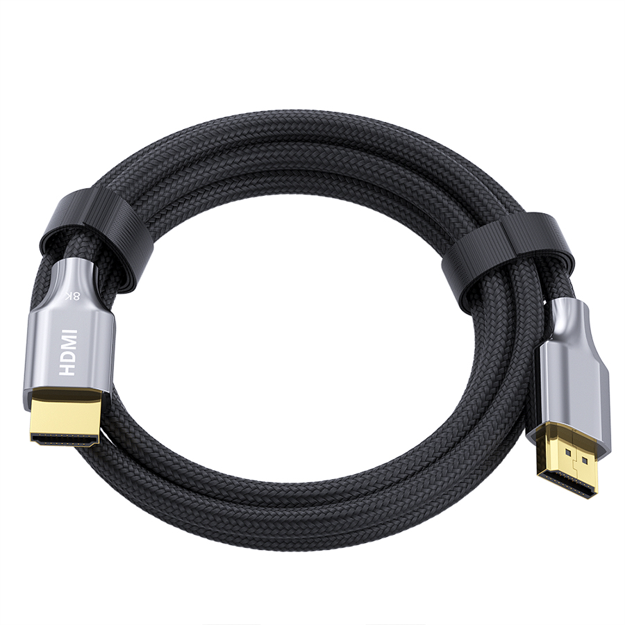 Высокоскоростной позолоченный ТВ HDMI 2,1 кабель плетеный 3 м 8 к 60 Гц 4 к 3D Ultra HD Видео Аудио HDMI кабель 8 к