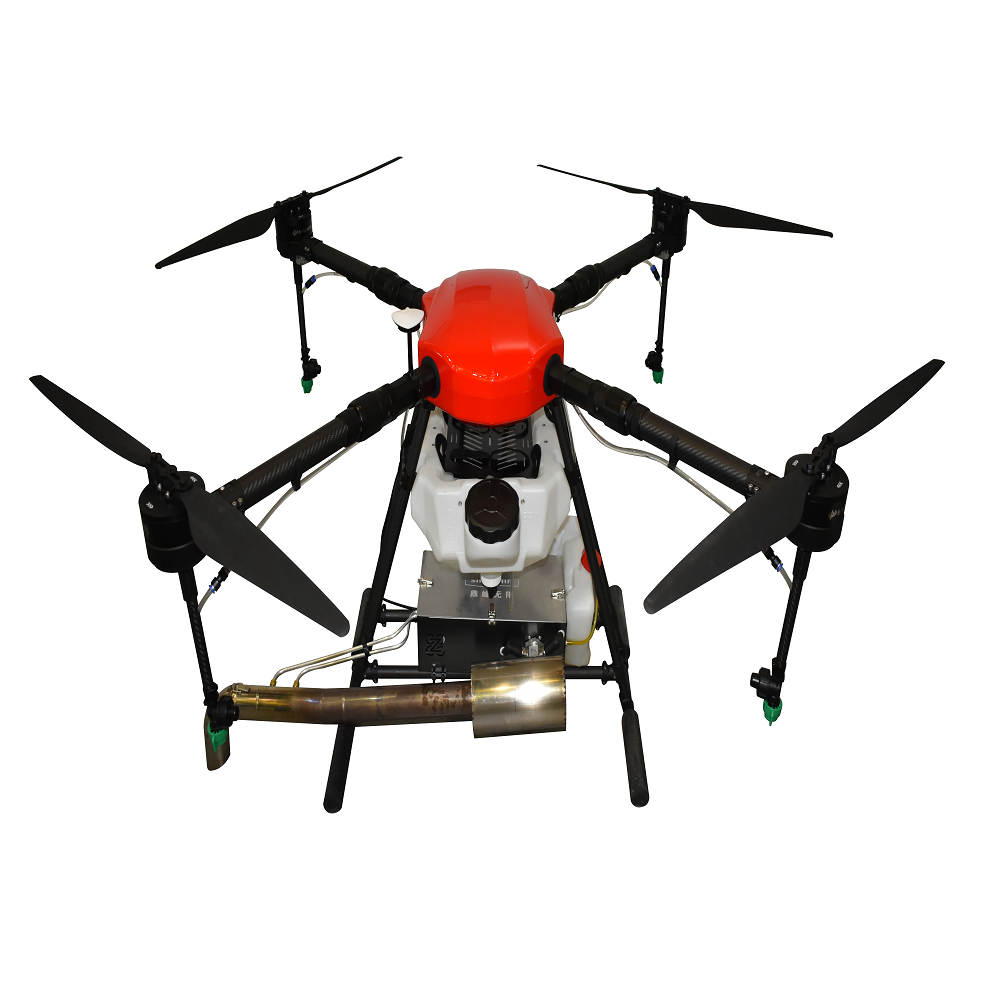 agriculture smoking drone with automatic flight maintenance