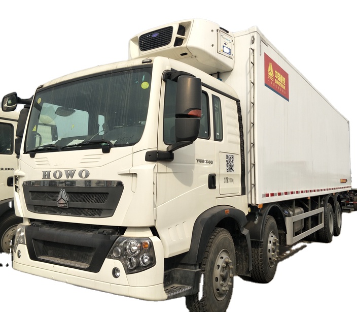 high quality SINOTRUK HOWO trucks 6x4 Refrigerator Freezer Truck for sale made in China