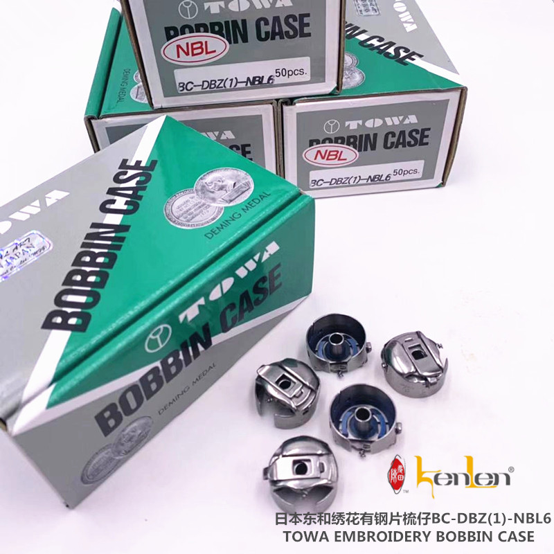 Лидер продаж, KENLEN Agent TOWA Bobbin Case BC-DBZ(1)-BNL6 для промышленных швейных машин TAJIMA, запасные части