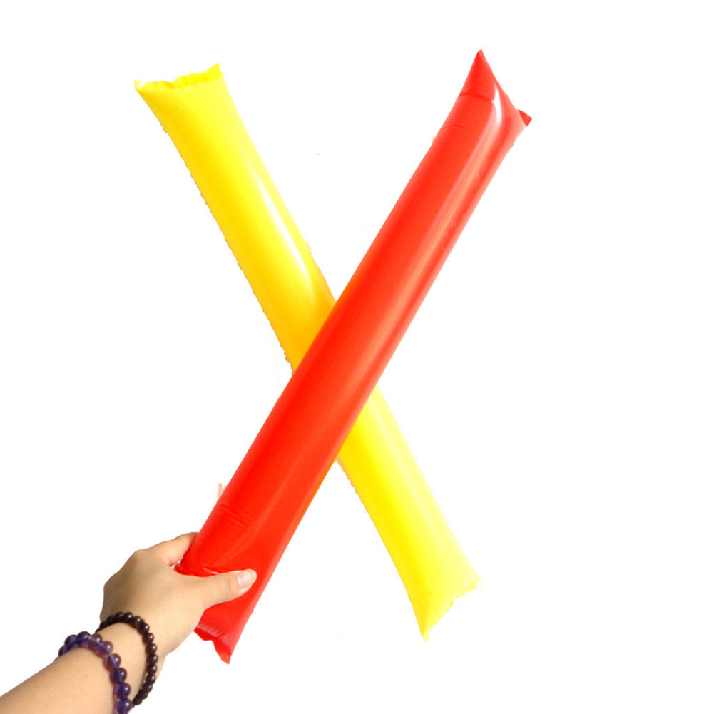 Durable Thunder Sticks Inflatable Solid Color Bang Stick For Concert Celebration