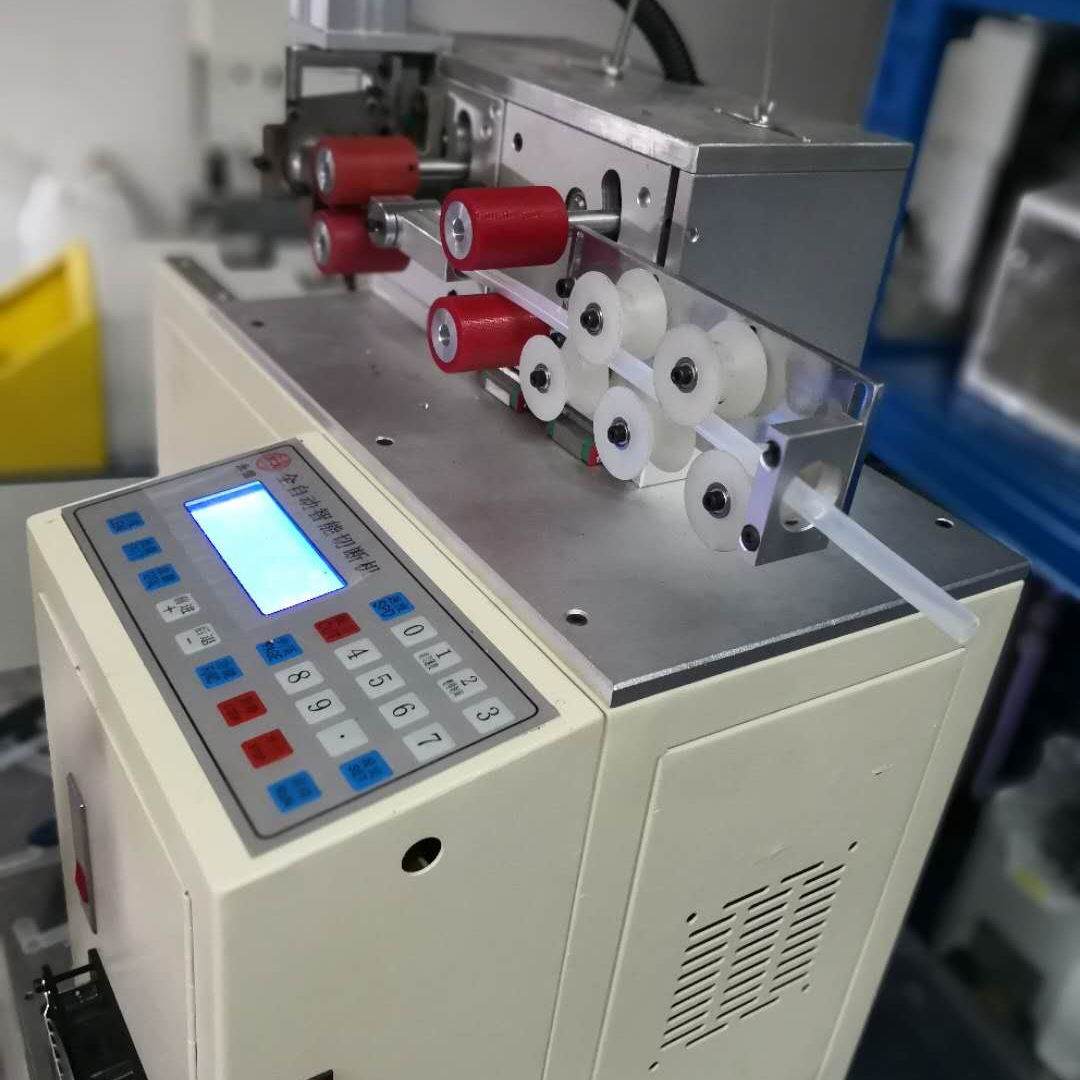Desktop Small Size Automatic Cutting Machine for Rubber Hose PVC Tube and pipe cut machine