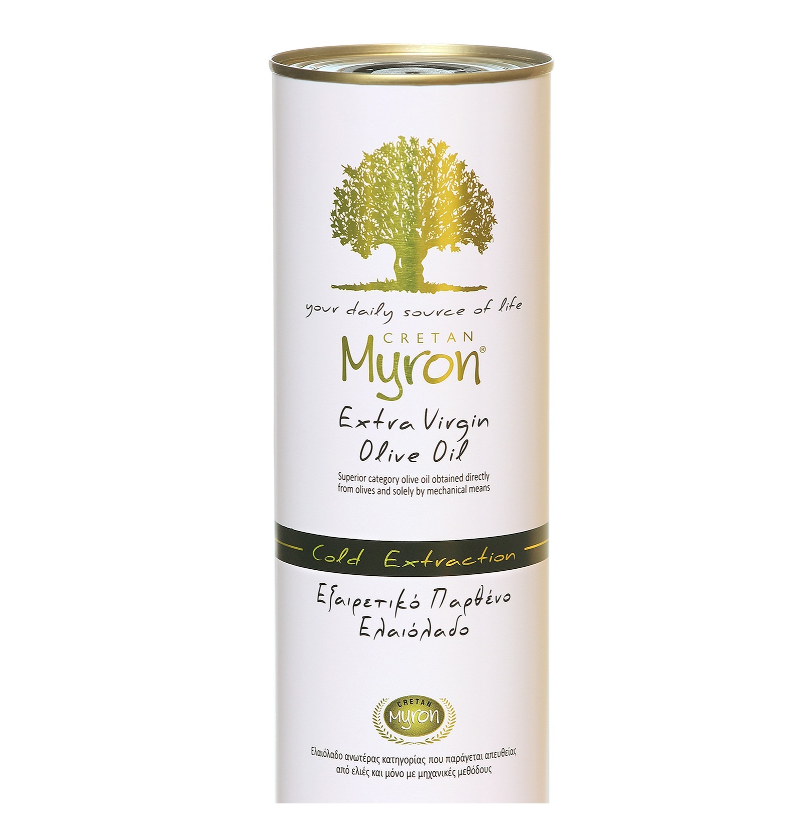 Высококачественное Экстра натуральное оливковое масло cretan myron