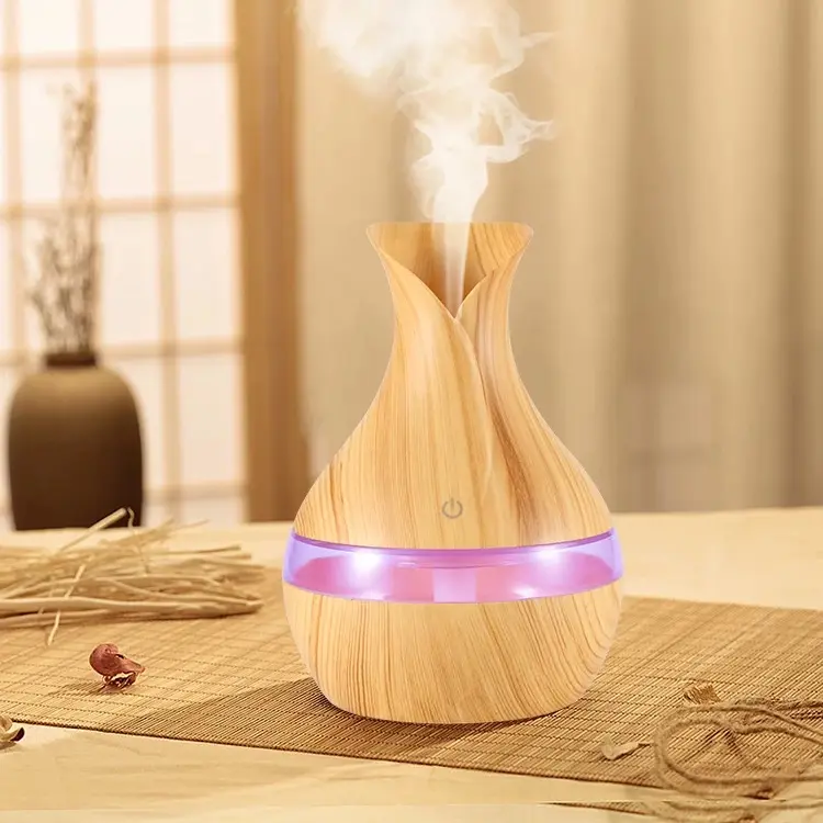 Hot Sale Aromatherapy Essential Oil Aroma Diffuser 300ml Electric Ultrasonic Cool Mist Atomizer USB Smart Air Humidifier