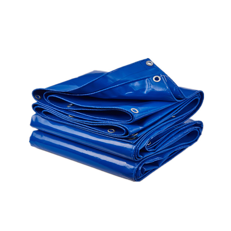 Odorless and Waterproof Blue PVC Tarpaulin for covering the Buildings and Swimming pool