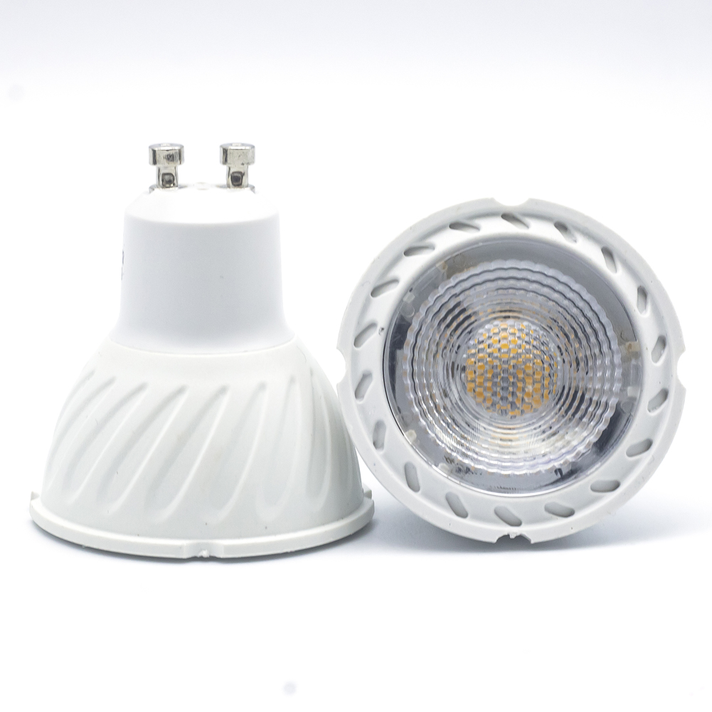 Энергосберегающий алюминиевый Точечный светильник GU10 LED SMD 6 Вт 4000K маленькие лампы для трекового освещения, кухонного шкафа, выставочного зала