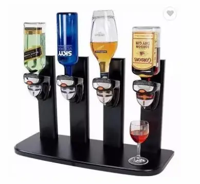 Beer/drink dispenser/Four wooden wine racks