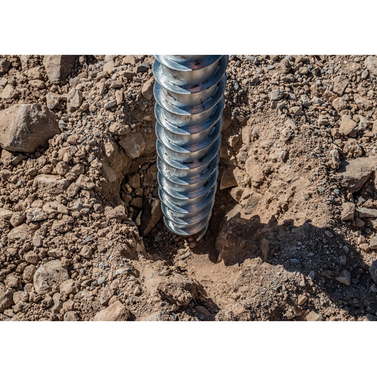 Hot Sale Ground Screw Anchor Manufacturers Solar Panel Mounting Structure Ground Screw