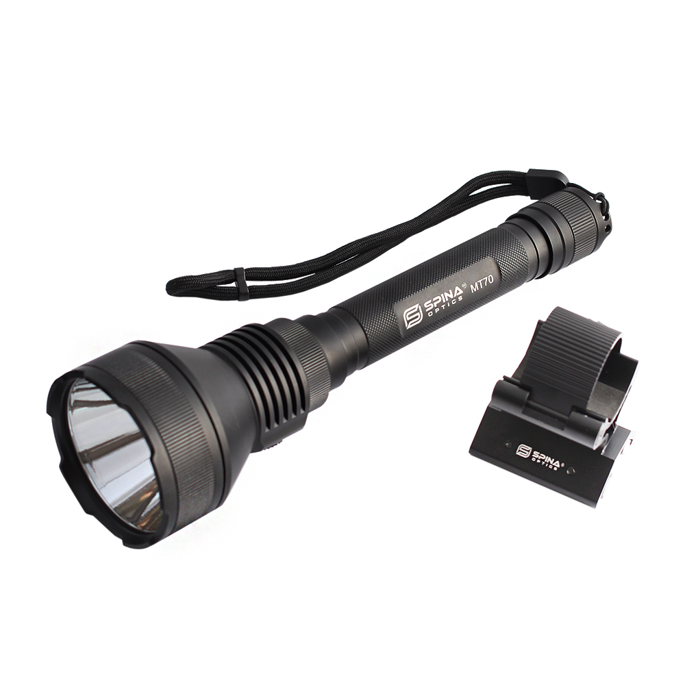 Тактический фонарик TrustFire T70 XHP-35HI светодиодный фонарик супер яркий 2300 лм перезаряжаемый водонепроницаемый фонарь для охоты