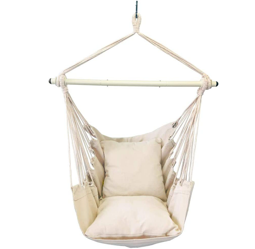 Wholesale Supplier Hammock swing Chair Hanging Macrame Rope Hammock Chair