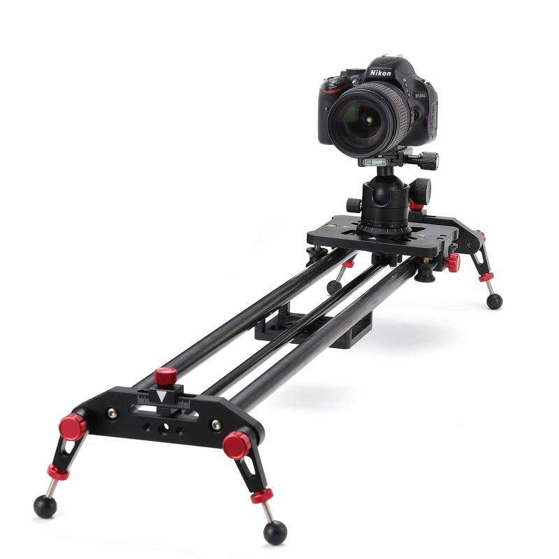 Слайдер из углеродного волокна для видеокамеры Dolly Follow Focus подшипник слайдер 60 см