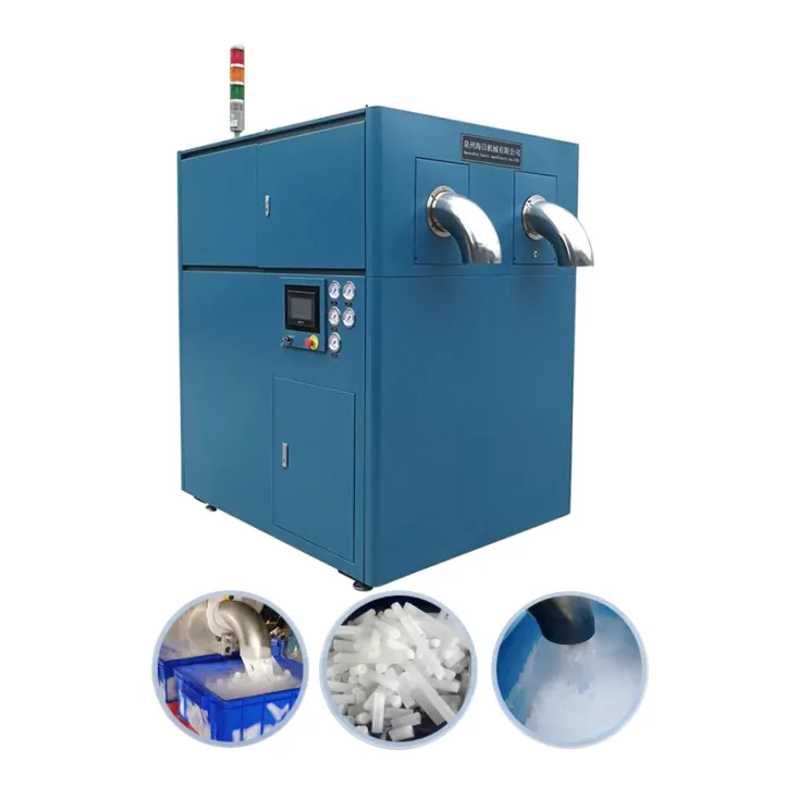Industrial 50KG/H Pellet Making Machine Ice Block Dry Ice Making Machine Mini Dry Ice Maker Price