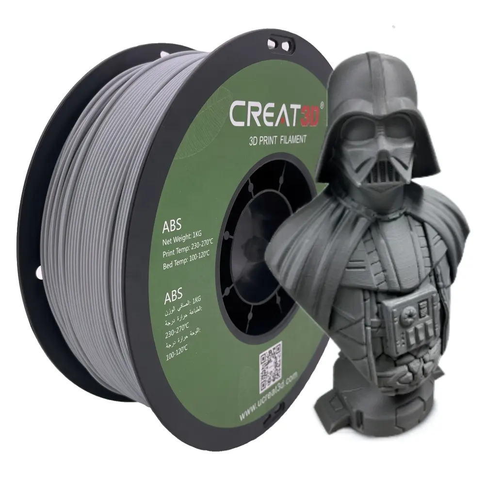 CREAT3D Wholesale 1.75mm/3mm ABS 3D Printer Filament Strong Hardness ABS 3D Filament