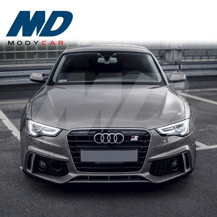 Передний бампер из стекловолокна в стиле карактера для AUDI A5 S5 2012-2016