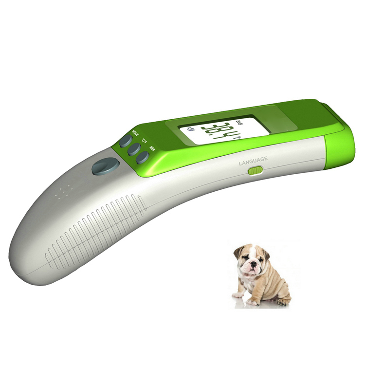 Non-contact intelligent electronic infrared veterinary thermometer dedicated to animal temperature measurement