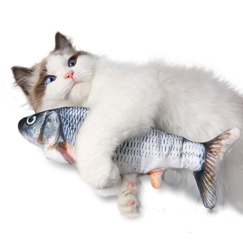 cat toys for indoor cats interactive catnip toys kitten toys floppy fish catnip kicker plush cats supplies