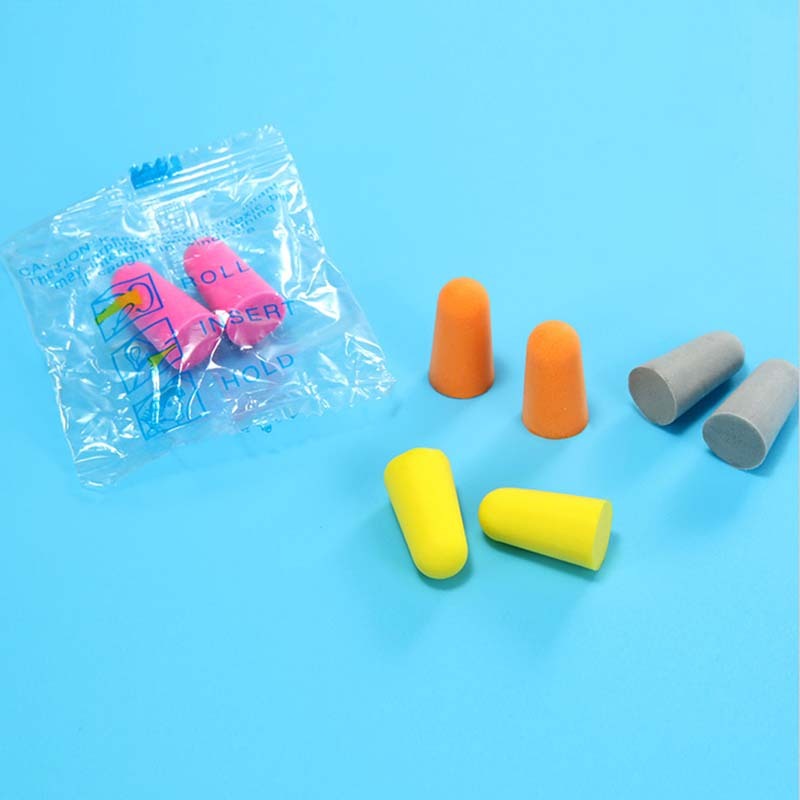Noise Cancelling Sound Blocking Soft Ear Plug Sleeping Foam Earplugs