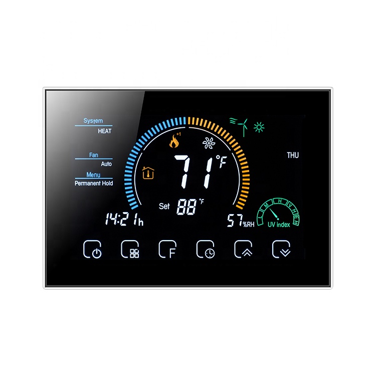 Beca FPU Программирование цифровой Комнатный котел термостат HVAC Tuya Умный домашний WiFi термостат
