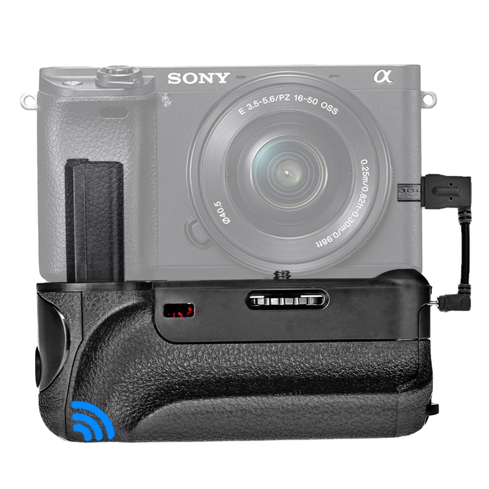 BG-3DIR камера блок аккумуляторных батарей с нескользящим покрытием для Sony A6000