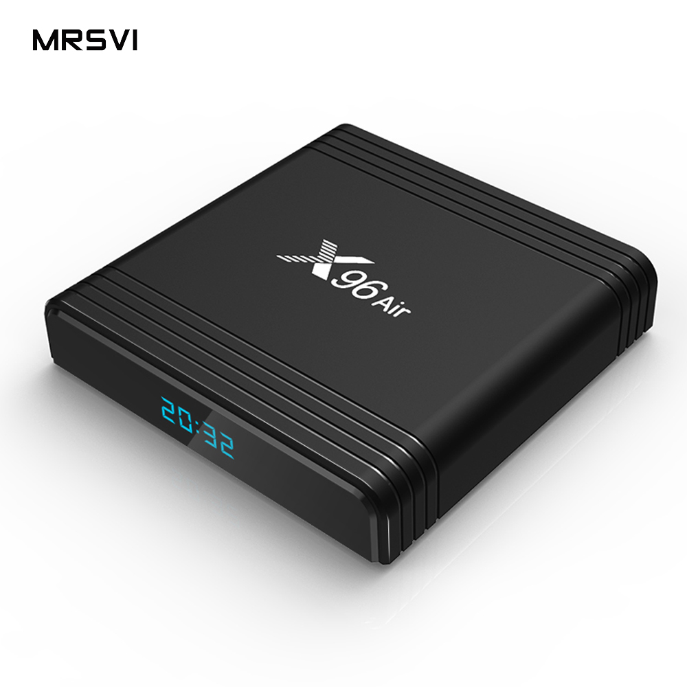 Новейший s905x3 чип android 9,0 tv box x96 air 4 ГБ ОЗУ 32 Гб ПЗУ обновление прошивки s905x3 x96 Air android tv box