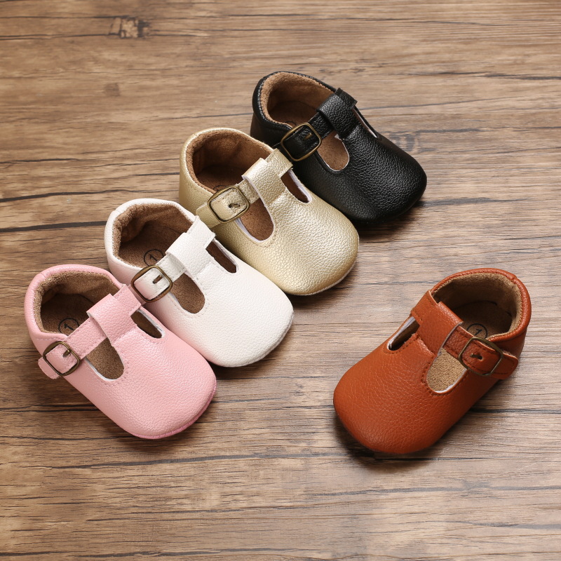 0-1 year old leather baby shoes Princess Mary Jane toddler shoes Z0492
