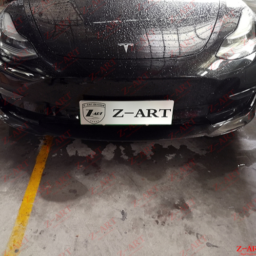 Z-ART модель 3 карбоновое волокно спереди подбородок фоновая заставка для фотомоделей 3 юбка переднего бампера из углеродного волокна для модель 3 карбоновое волокно передний спойлер
