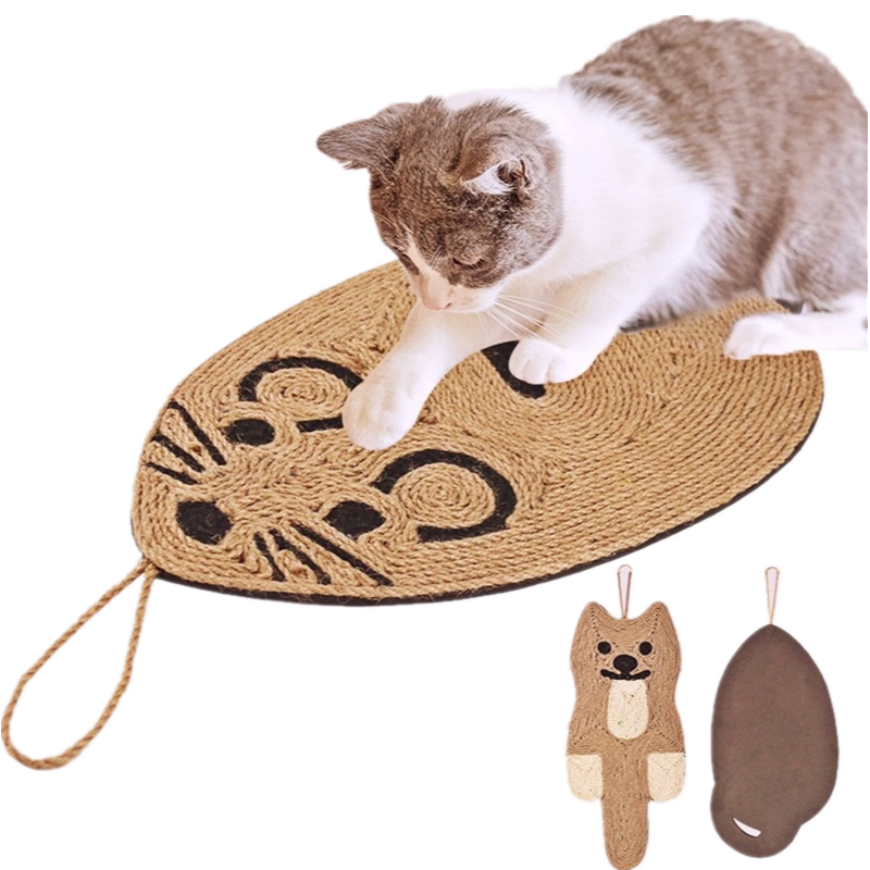 Claws Care Scratch Resistant Sisal Mouse Cat Toy Sisal Cat Toy Cat Scratching Pad