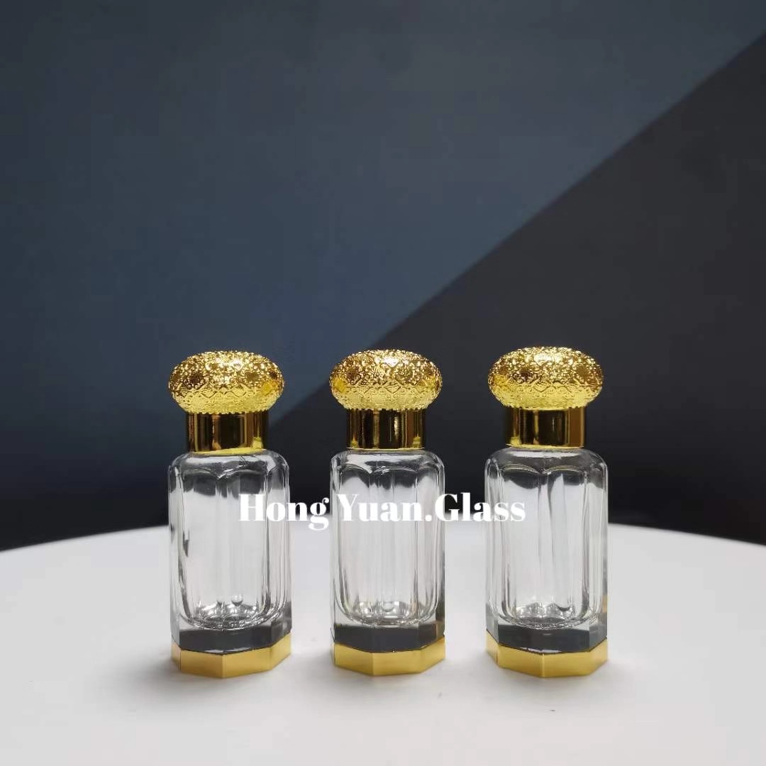 3 мл 6 мл 12 мл Необычные флаконы attar со стеклянной палочкой, парфюмерное масло