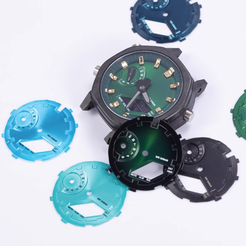 Новый дизайн Ga2100/Ga2110 GShock Mod Kit Супер Светящиеся GA-2100 часы с циферблатом, роскошное Сменное кольцо для часов
