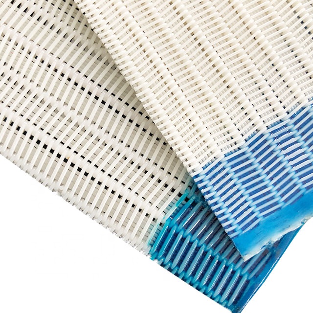 Polyester Spiral Dryer Mesh Belt Rice Drying Conveyor Mesh Belt Juice Filter Press White Blue Red Black Can Be Customized