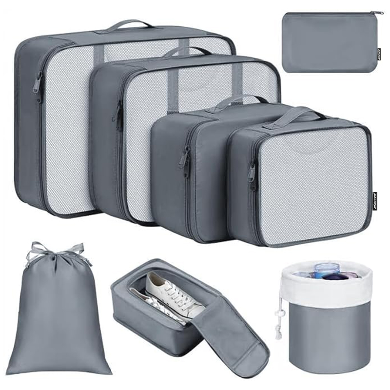 Travel Packing Storage Bags Waterproof Suitcase Organizer Bags Packing Cubes For Suitcases