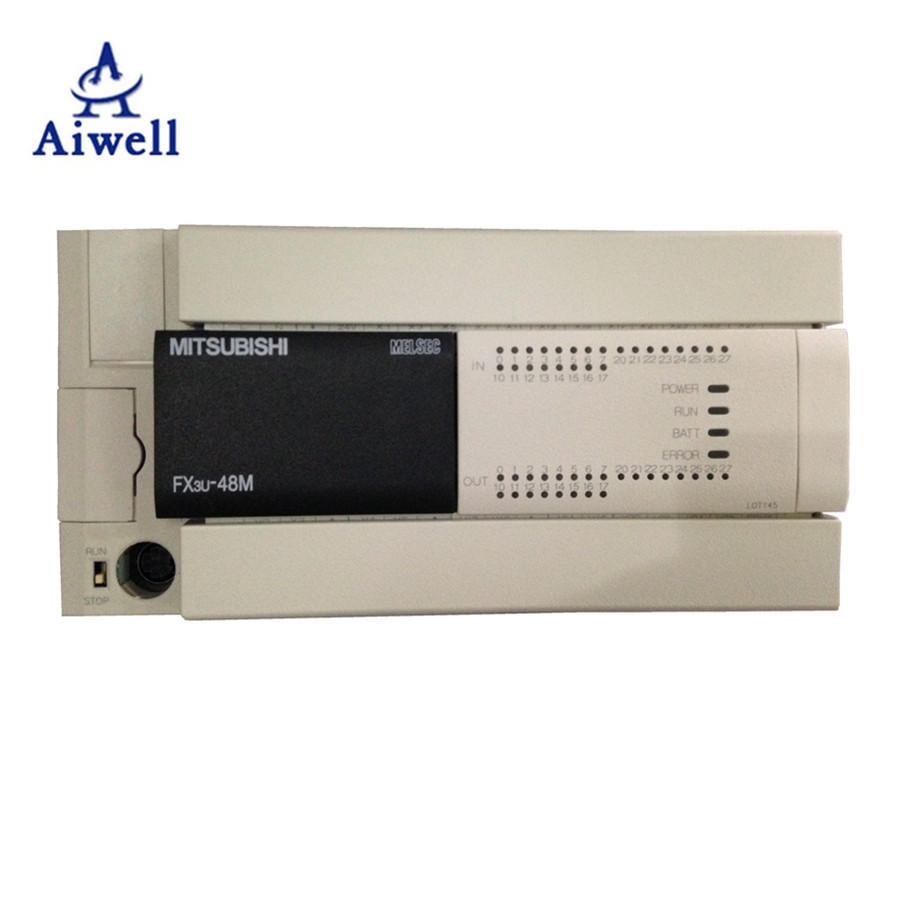 Хорошая Цена программируемый Mitsubishi PLC FX3U-48MR/ES FX3U-48MR-ES