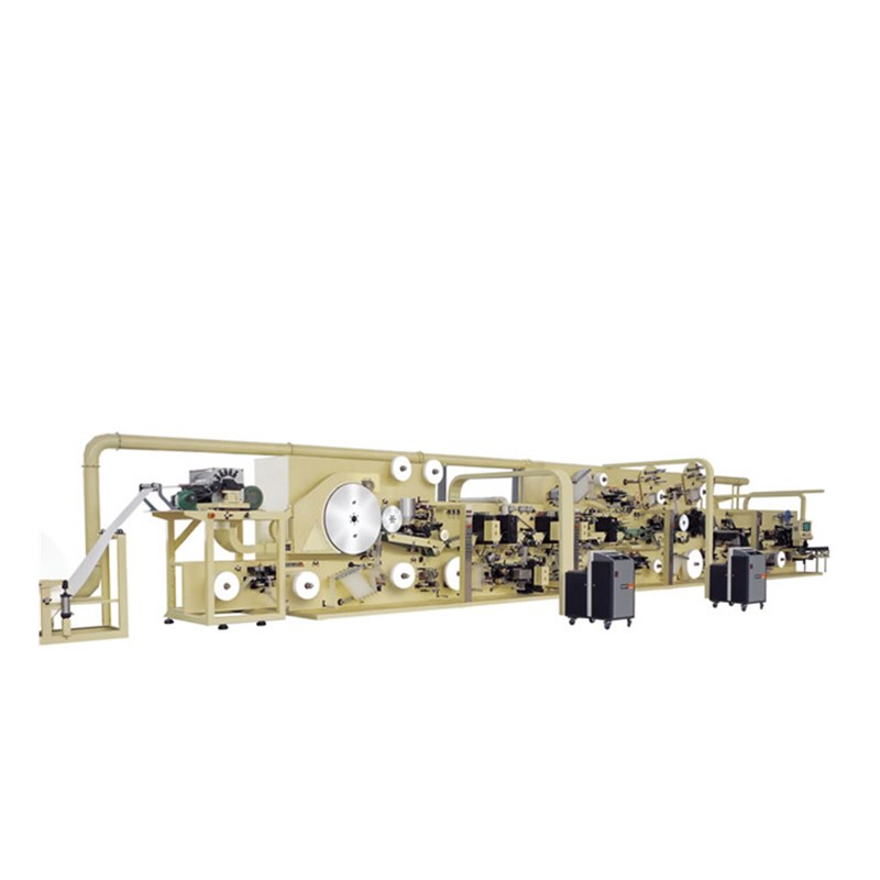 High efficiency sanitary napkin product Machine