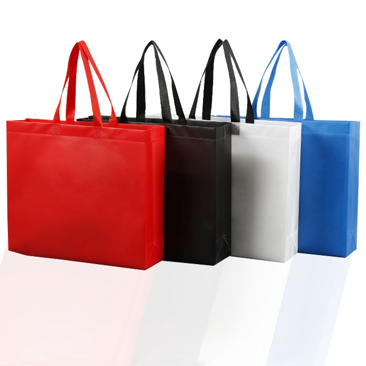 Eco PLA Rpet Non woven vest shopping printed carry bag promotional prices custom with logo