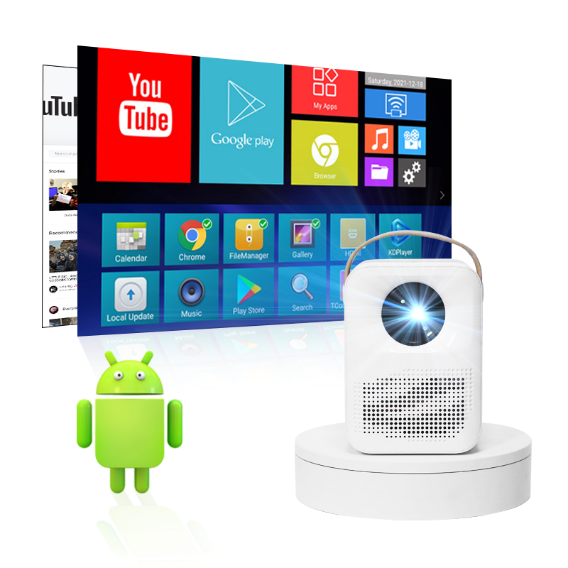 4k 1080P 3500 люмен белый Full HD светодиодный проектор, проекторы для коммерческого кинотеатра